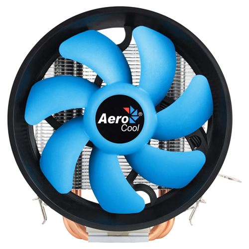aerocool ventilateur processeur aerocool verkho 3 plus (noir/bleu) noir