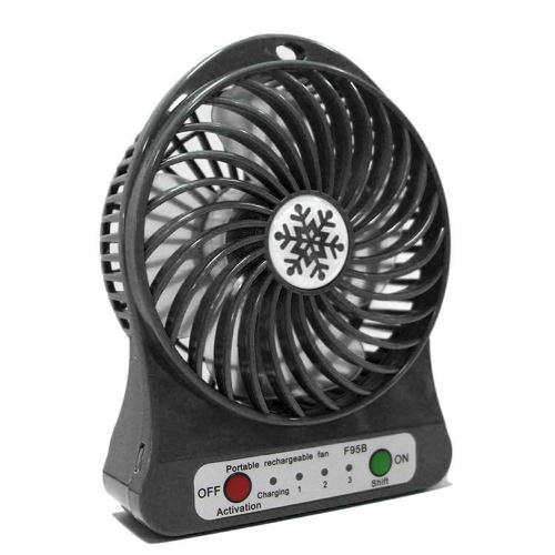 LED lumière ventilateur refroidisseur d'air électrique mini bureau ventilateur USB mode loisirs bureau ventilateur personnel-5