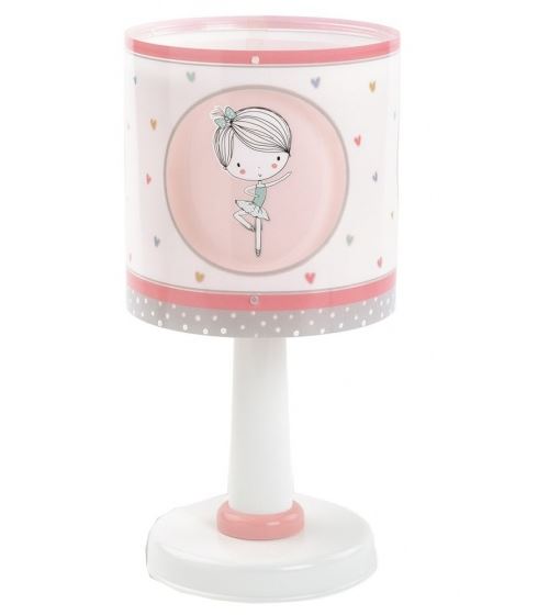 Dalber lampe de table Sweet Dance 30 cm rose