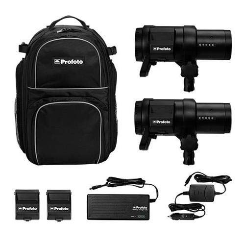 Profoto B1X Location Kit 500 AirTTL Noir - Flashs (Noir, 1,9 s, 45,2 m, 24 W, Synchronisation à Haute Vitesse, TTL)