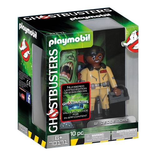 Playmobil Ghostbusters™ 70171 Edition Collector W. Zeddemore