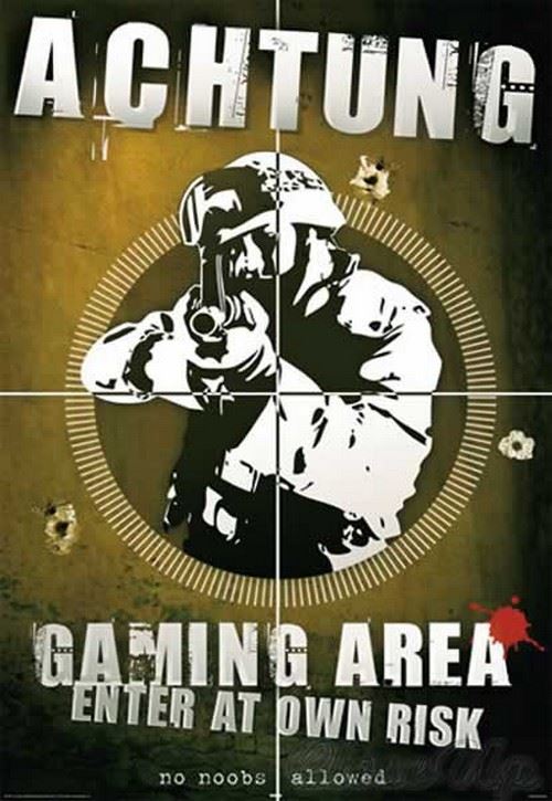 GAMING AREA - 68x98 cm - AFFICHE / POSTER
