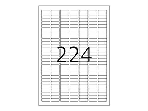 Herma Etiquette jet d'encre SPECIAL, 25,4 x 8,5 mm, blanc - Lot de 2