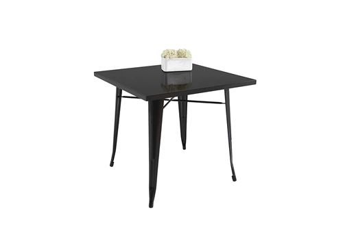 Table basse métallique de couleur noire