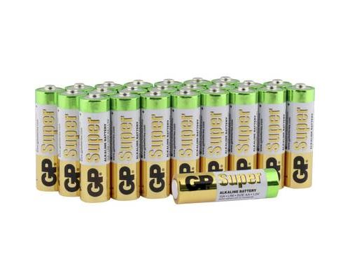 GP Super Alkaline GP24A - batterie - type AA - Alcaline x 24