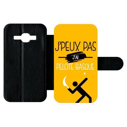 Etui samsung galaxy j1 j peux pas j ai pelote basque 10