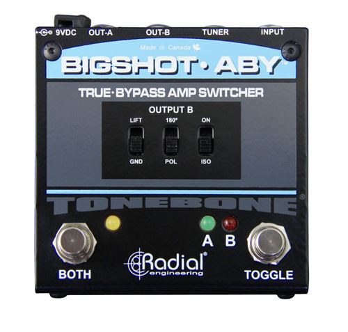 RADIAL TONEBONE BIGSHOT-ABY SWITCH SÉLECTEURS DE SORTIE PASSIVE V.2 AUTRES EFFETS ET PÉDALES