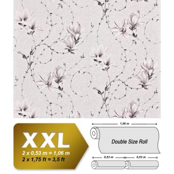 Papier Peint Style Country Fleurs Xxl Intisse Edem 902 10 Dessin