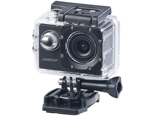 LEDWOOD Y5-CAMERA Action Cam, Sport Cam, Caméra Embarquée Full HD 1080p,  Boîtier étanche jusqu'à