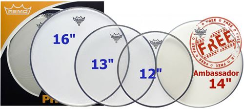 Pack emperor transparentes - 12/13/16 + 14-Remo