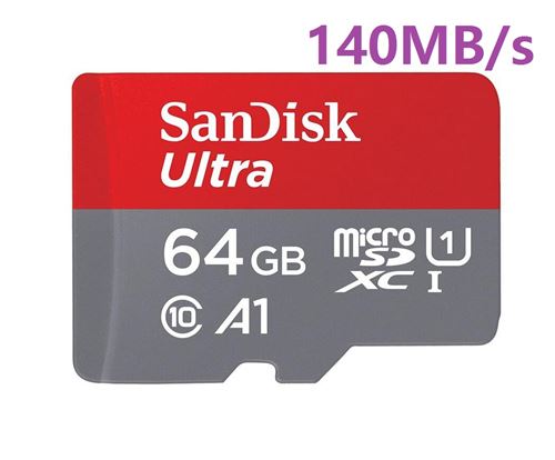 Carte mémoire Samsung Evo Plus 64 Go microSD SDXC Classe 10 jusqu'à 100 Mo/S 2020