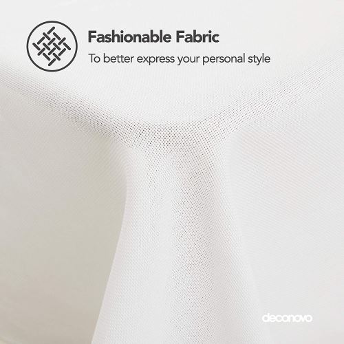 Nappe Rectangulaire,Nappe Facile À Nettoyer En Pvc,2 Pièces 137 * 180Cm