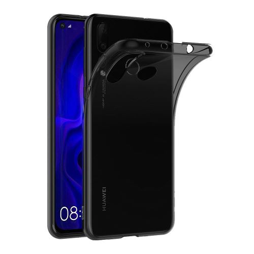 Huawei Mate 20 X Housse Etui Housse Coque de protection Silicone [Noir]