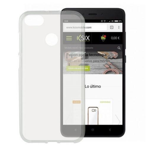 Protection pour téléphone portable Xiaomi Redmi 4x Flex TPU Transparent