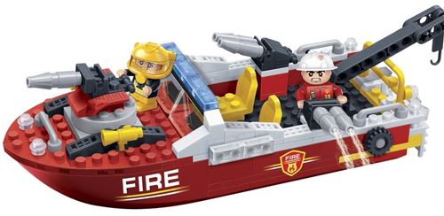 BanBao kit de construction Fire Brigade 225-piece