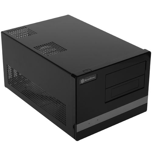 Silverstone Noir Sugo Sg02-F - Tour - Micro Atx - Pas D'alimentation (Atx / Ps/2) - Usb/Firewire/Audio - Image 1