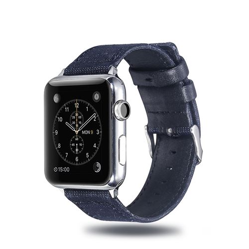 Bracelet en PU tissu 012 pour votre Apple Watch Series 4 44mm/Series 3/2/1 42mm