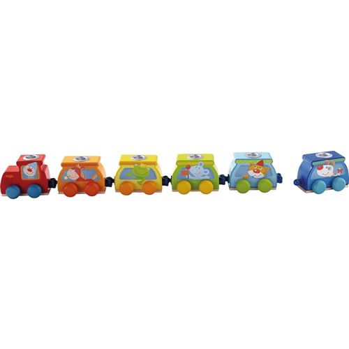 Haba train d'anniversaire 56 cm 6 pièces