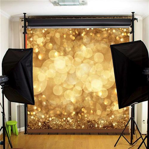 10x10FT vinyle Photo Studio toile de fond scène Prop rétro étincelle