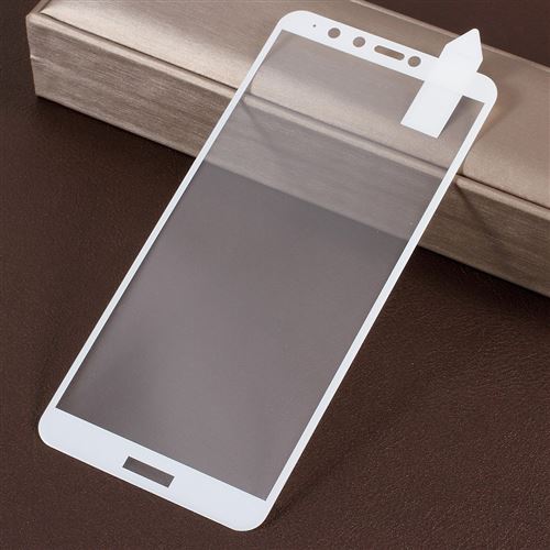 Coque en TPU 026mm revêtement sous vide de bord 3D de taille normale blanc pour votre Huawei Y9/Enjoy 8 Plus