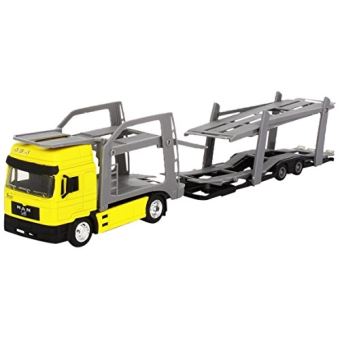 New ray - 15033 b - véhicule miniature - modèles à léchelle - camion man f2000 transport-autos - echelle 1 43 - 1
