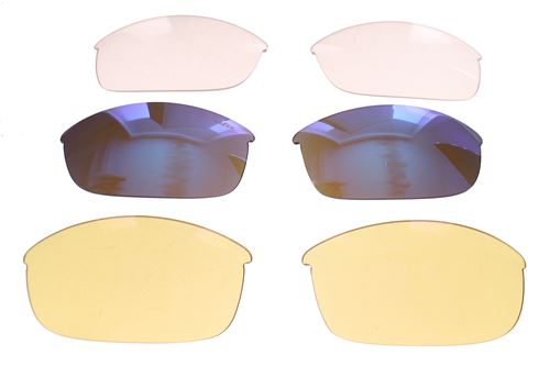 Lazer jeu de lentilles AR1bleu/jaune/transparent/transparent