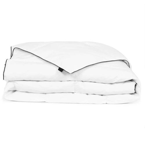 Couette en duvet d'hiver 150 x 200 cm Vidaxl Blanc