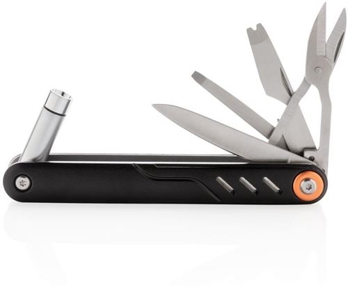 XD Collection multi-outil Excalibur led 12,7 cm aluminium/acier inoxydable