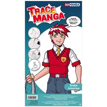 Gabarit Go Manga Trace Manga Écolier