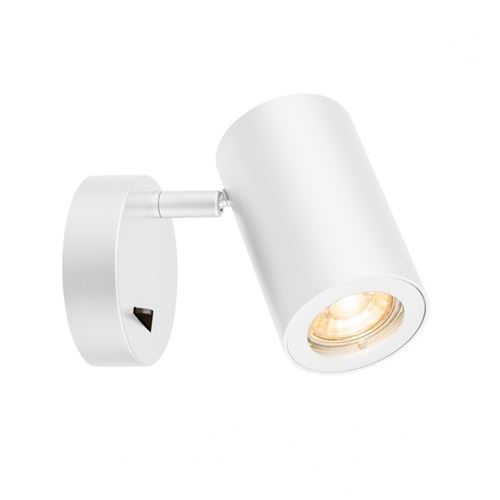 ENOLA_B, applique, blanc, QPAR51 max. 50W, avec interrupteur - Slv - Blanc