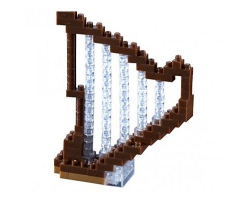 Puzzle 120 Pièces : Nano Puzzle 3D - Harpe (Level 1), Brixies