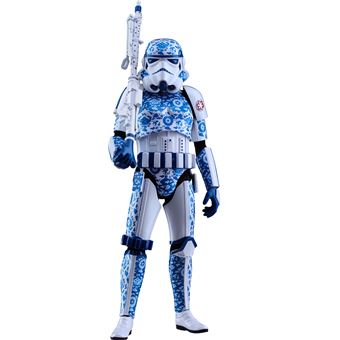 Figurine Hot Toys MMS401 - Star Wars - Stormtrooper Porcelain Pattern Version - 1