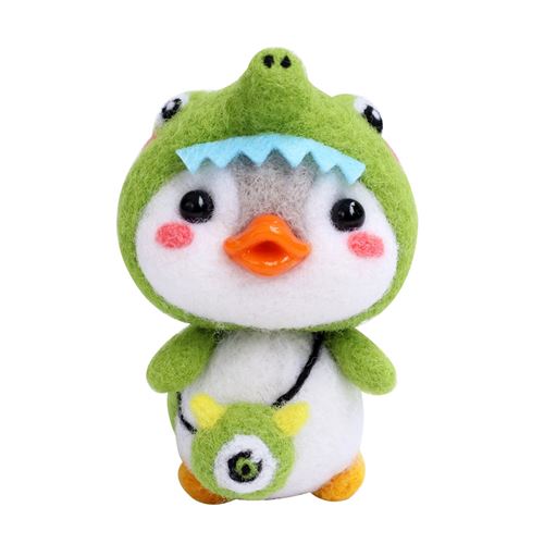 Peluche Forme de poussin Aimable 7.5cm AD-multicolore