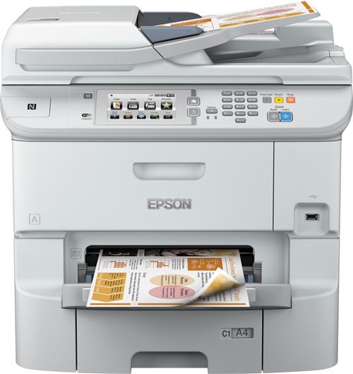 Imprimante Multifonction Epson WorkForce Pro WF-6590DWF 1200 dpi LAN WIFI Fax Blanc