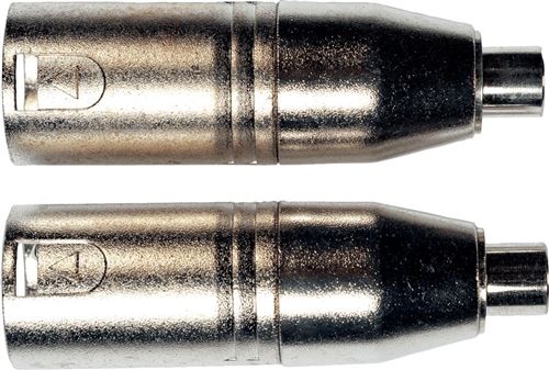 Adaptateurs RCA femelle / XLR mâle
