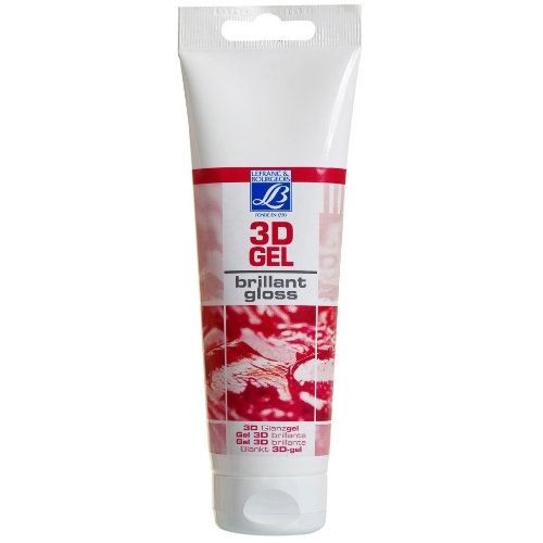 Lefranc Bourgeois Tube d'Additif Gel 3D Brillant 120 ml
