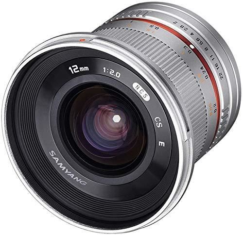 Samyang 12mm f/2 NCS CS Argent (Sony E) (Objectifs pour Hybride)