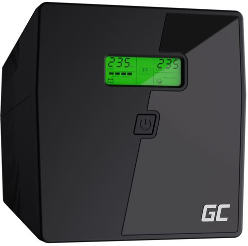 Green Cell Micropower 1000VA - Onduleur - CA 220/230/240 V - 600 Watt - 1000 VA - 7 Ah - USB - connecteurs de sortie : 4