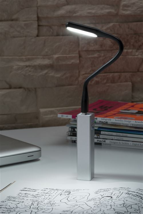 MWB - Lampe LED USB GU1 pour moniteur - Noir - Atom