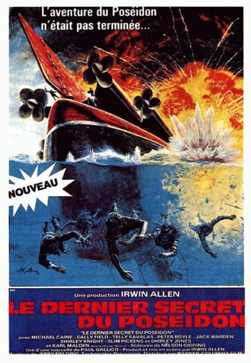 Le Dernier Secret Du Poséidon AFFICHE CINEMA ORIGINALE