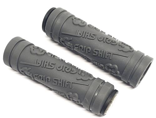 Corratec poignées Grip Shift105 mm en caoutchouc gris par jeu