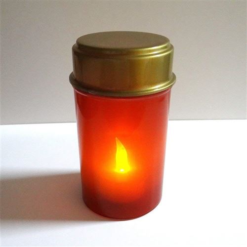 Lumière De Tombe Vacillante LED Bougies Lanterne De Tombe