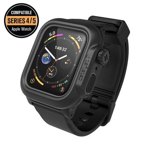 Coque pour Apple Watch S rie 4 Waterproof avec Bouton Lat ral