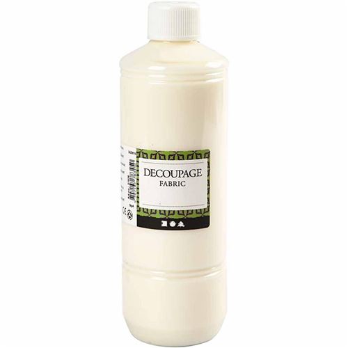 Creotime découpage colle laque textile 500 ml