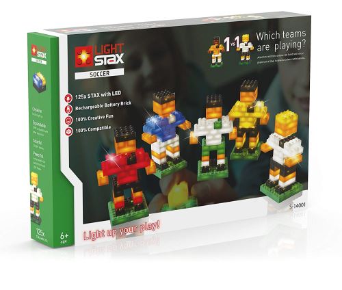 Light STAX S-14001 – Soccer Characters, coffres de Construction