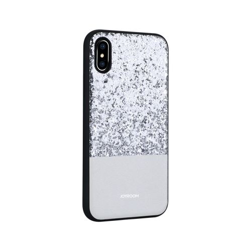 Iphone X / Xs Coque Protection Plastique Argenté Als80688
