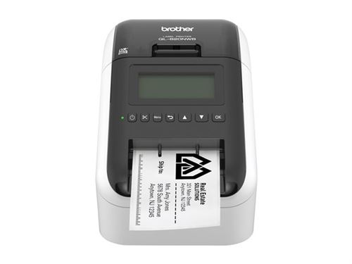Brother ql-820nwb thermique directe couleur 300 x 600dpi noir, blanc imprimante pour étiquettes ql820nwbzw1