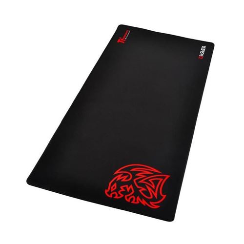 Tt eSports Dasher Extended Tapis de souris Noir/Rouge