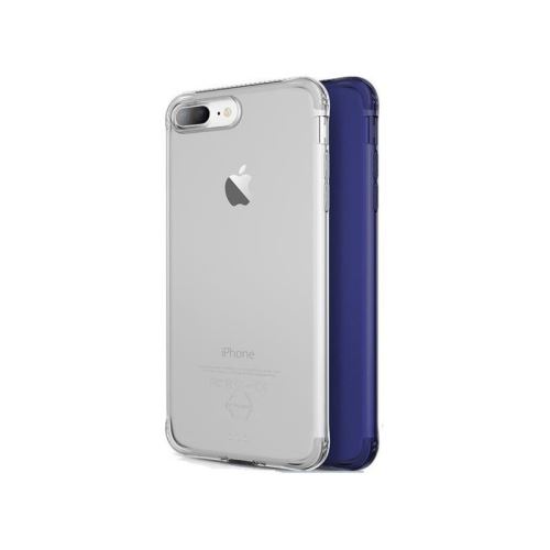 It Skins Pack 2 Coques Gel Pour I-Phone 7 Plus Bleu Et Transparent