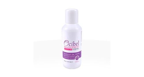 Dissolvant vernis semi permanent parfum fraise - 100 ml